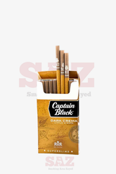 CAPTAIN BLACK DARK CREMA Little Cigars( Super Slims )