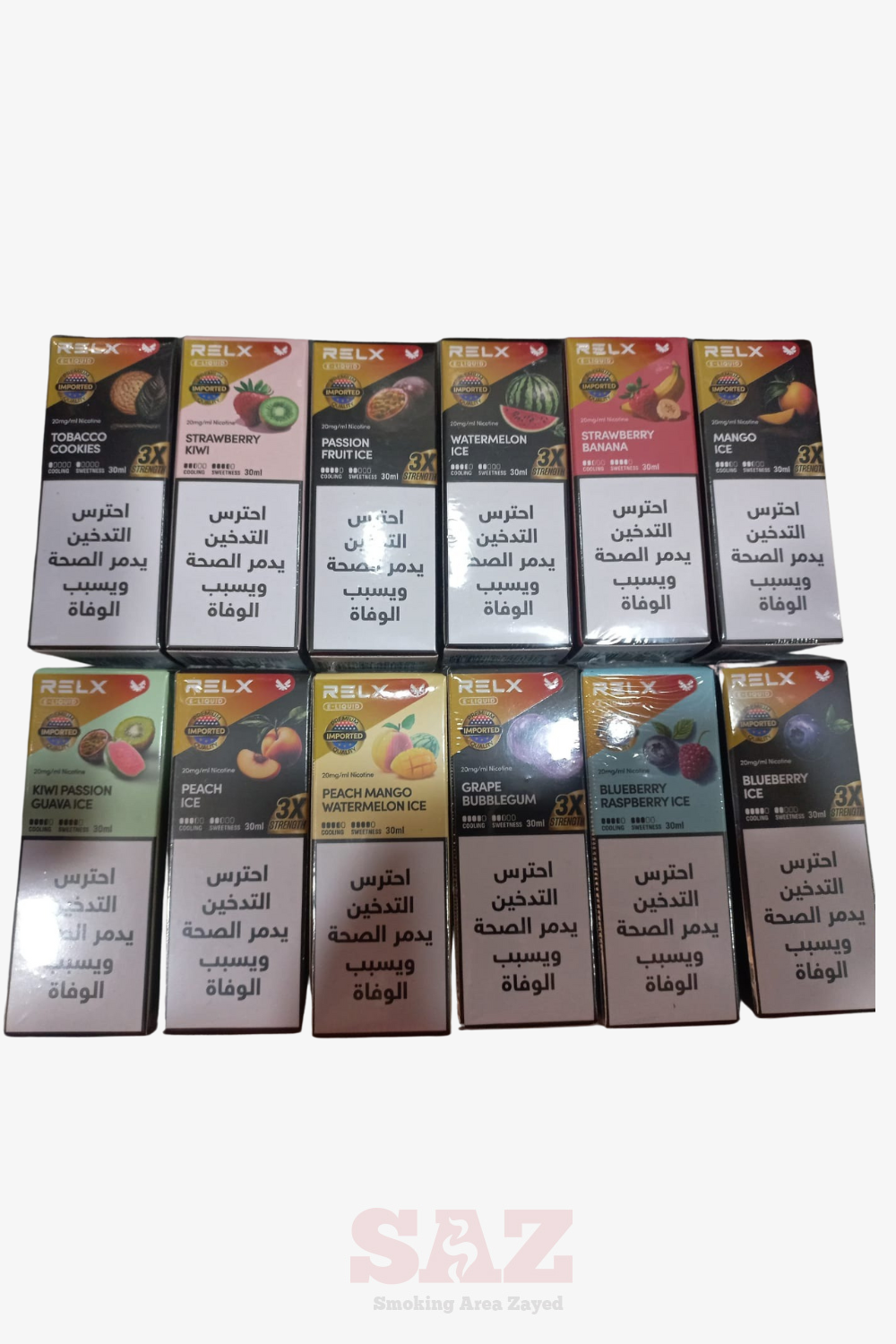 relx vape flavors RELX E-liquid 30ml – SAZ STORE