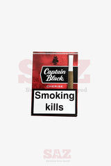 Captain black cigar with filter Cherry