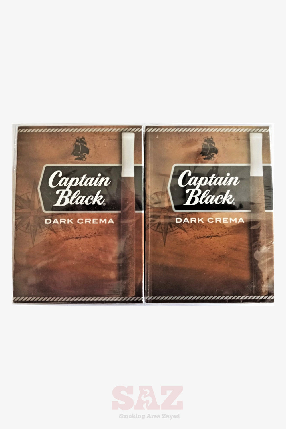 Captain black cigar with filter dark crema