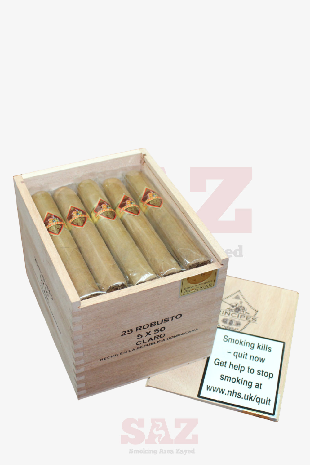 Principes by La Aurora Robusto Claro Cigar (5*50)