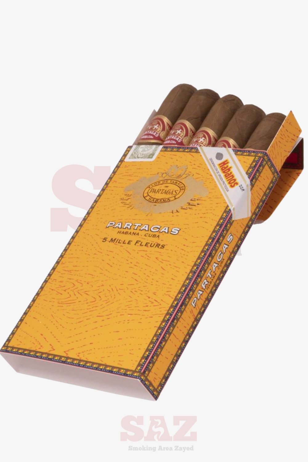 Partagas Mille Fleurs -5 Cigars [5.1" x 42]