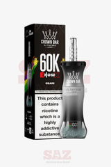 Al Fakher Crown Bar E Hose X 60000 60k Puffs Disposable Vape | Shisha Hookah