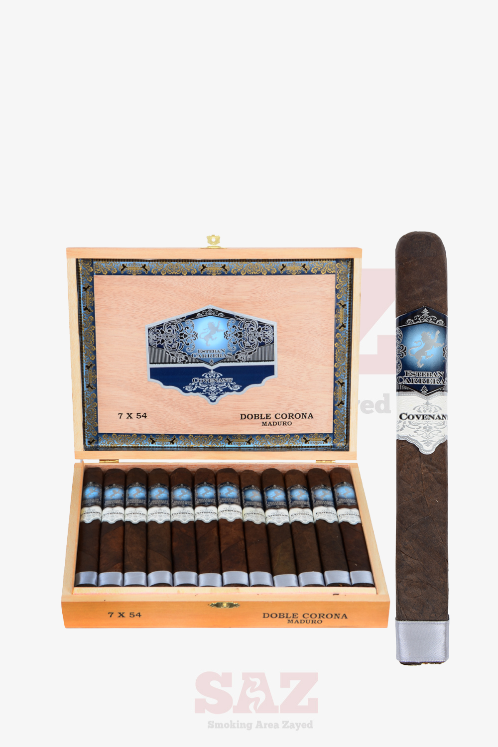 Esteban Carreras Covenant Doble Corona 7 x 54