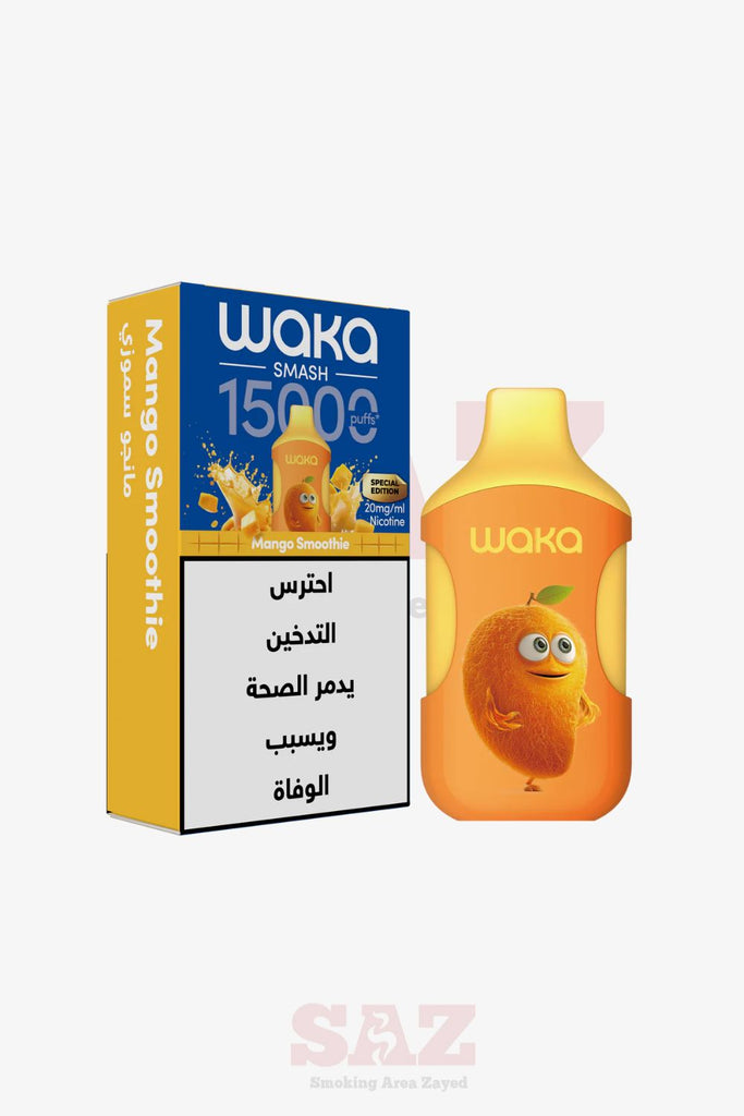 Waka Smash 15000 Puffs 2% Nic. – SAZ STORE