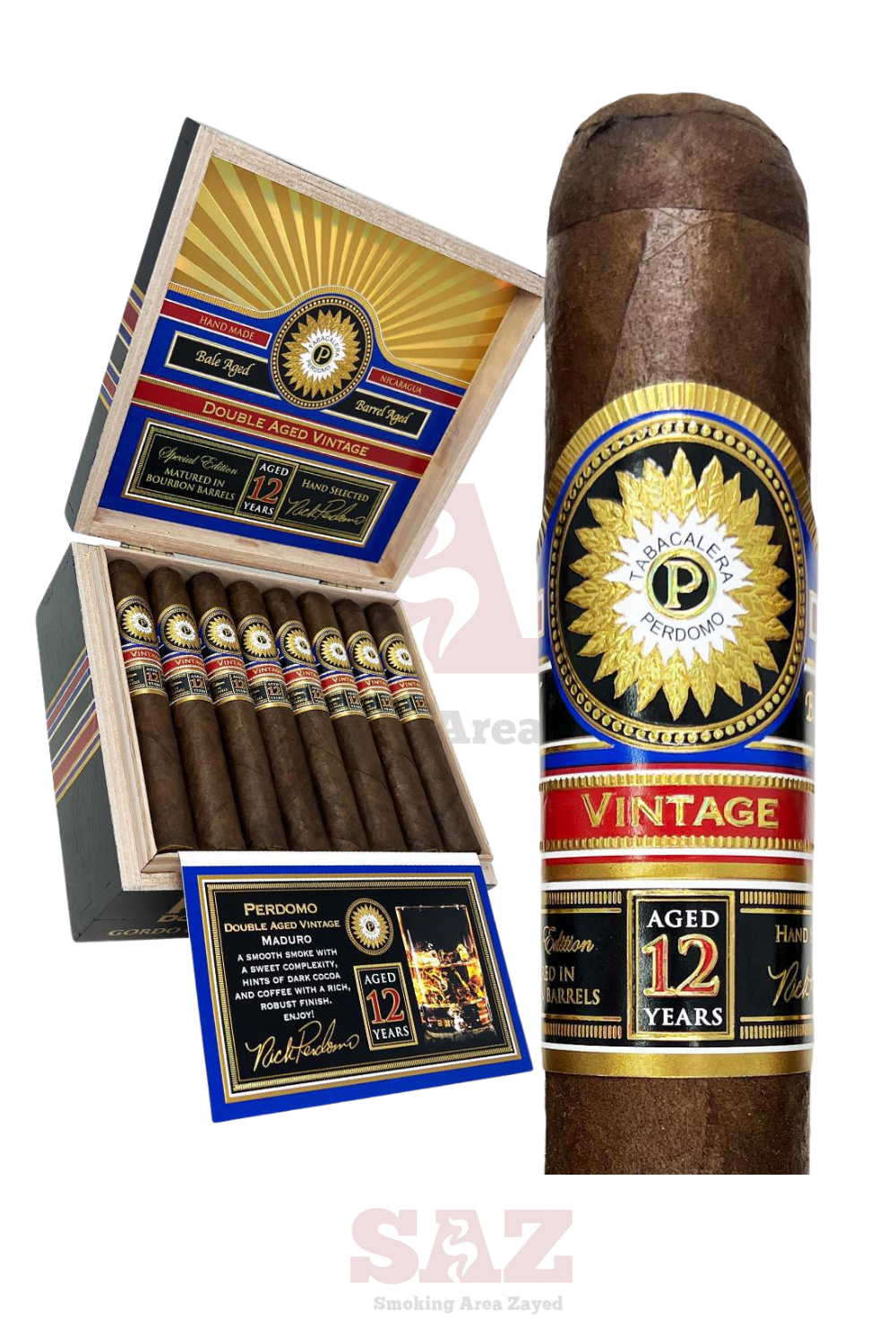 Perdomo Double Aged 12 Year Vintage Maduro Robusto (5×56)