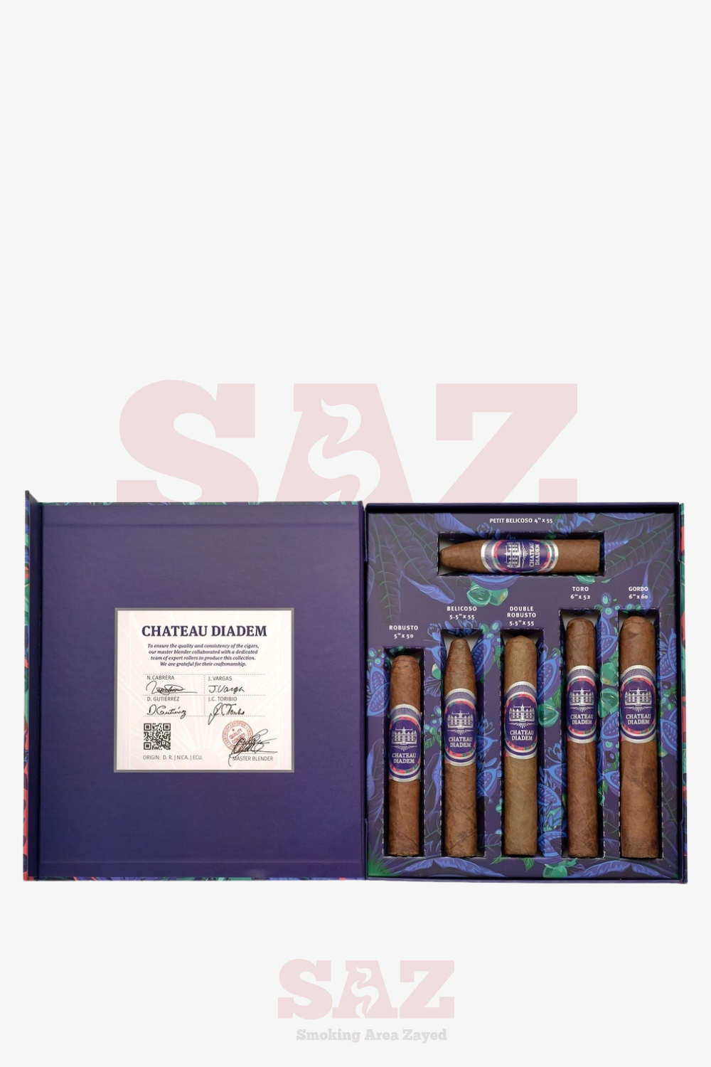 CHATEAU DIADEM CONVICTION SAMPLE BOX OF 6 CIGAR