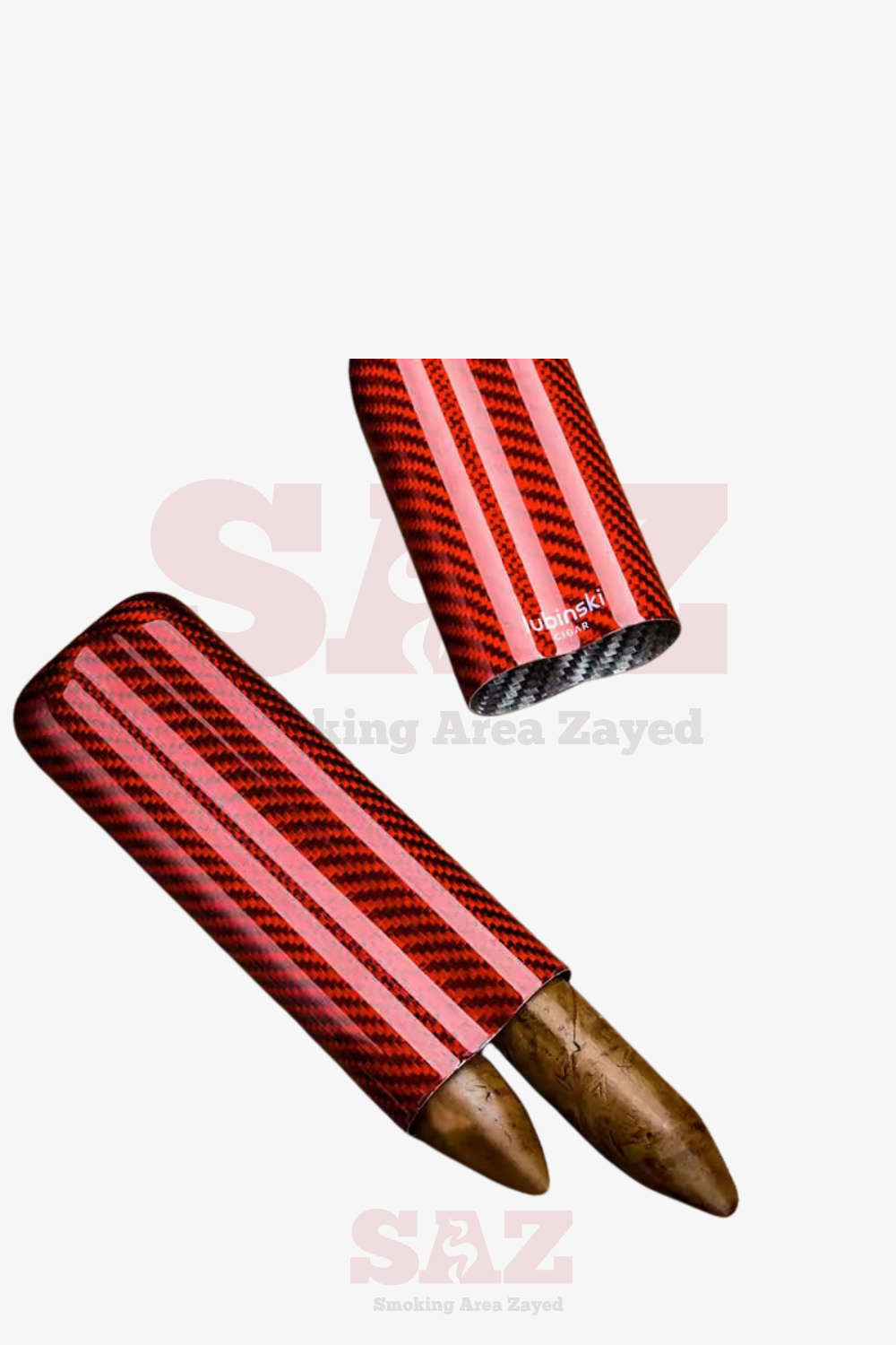 Carbon Fiber Cigar Case ( 2 Cigar )