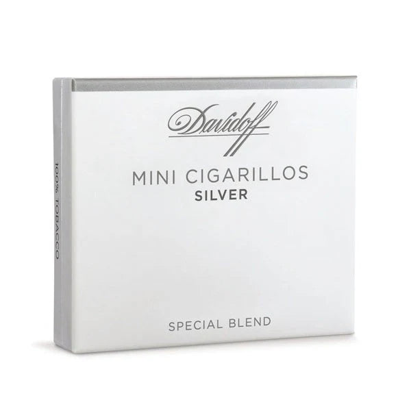 Davidoff Mini 20 Cigarillos Silver